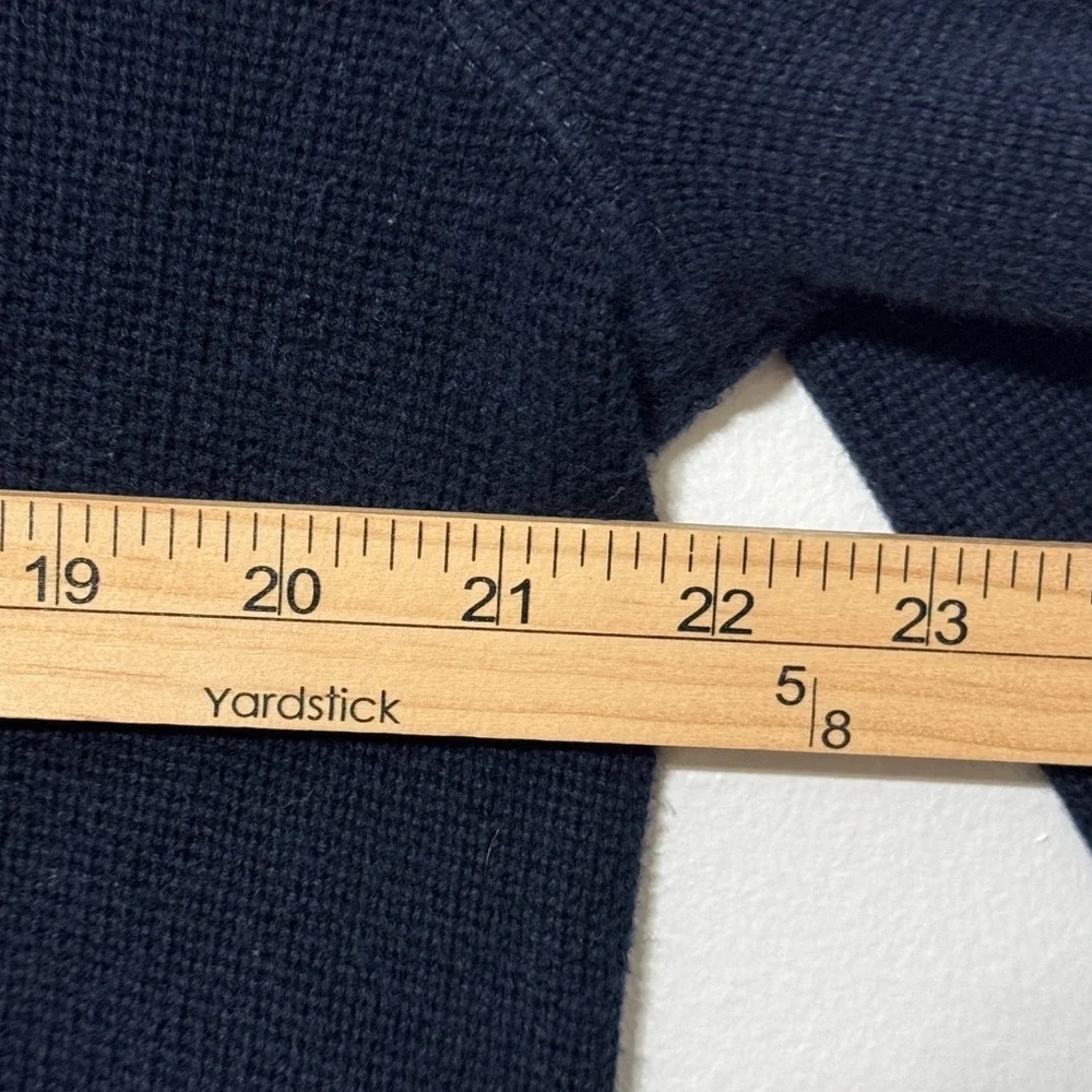 J. Crew Half-Zip Navy Sweater Size Medium Men’s Cotton